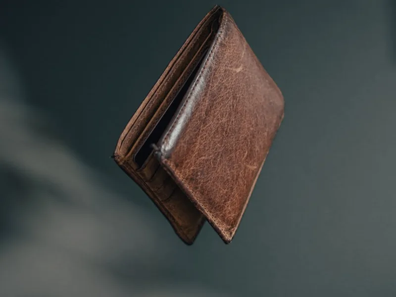 Dompet Lipat Kulit Pria Pull-Up Handmade
