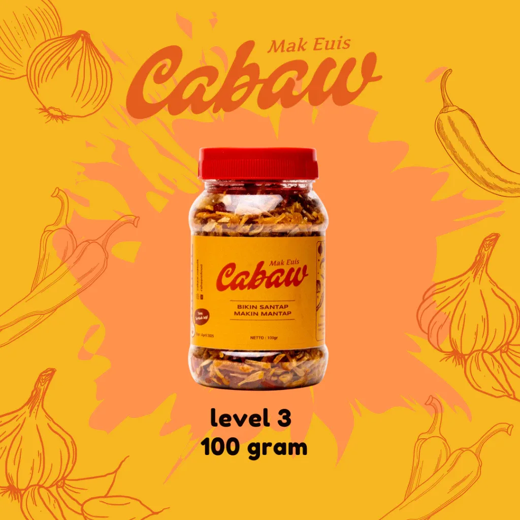 Bawang Goreng Lvl 3 (100g)