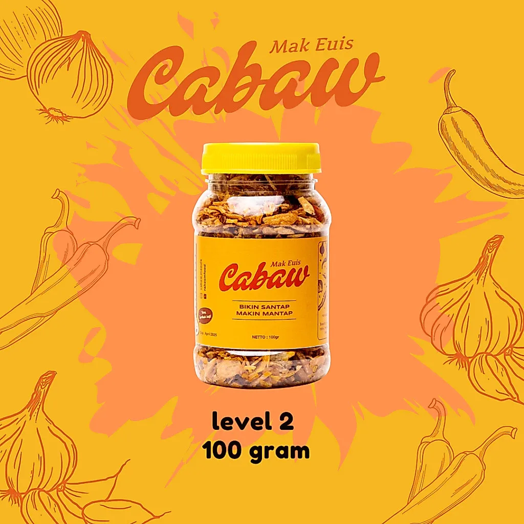Bawang Goreng Lvl 2 (100g)